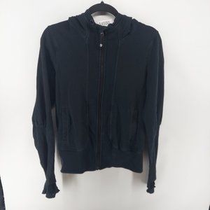 Lululemon black sweatshirt women size 6